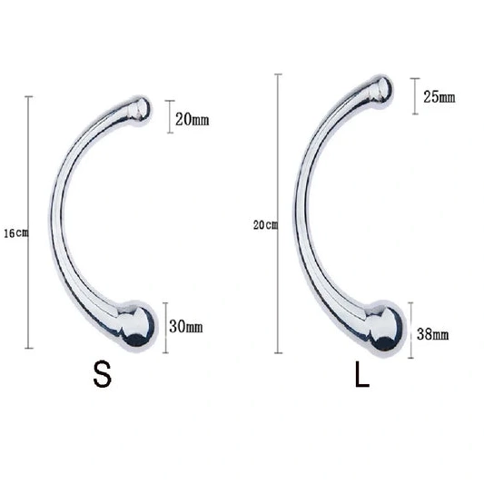 Anal Hooks Elegant Hook Steel 5858 Stainless Anal Double Ended 0119